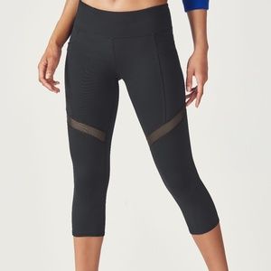 2 Pairs Fabletics Capri Leggings w/ pockets!